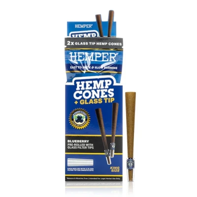 Hemper King Size Pre Rolled Hemp Cones