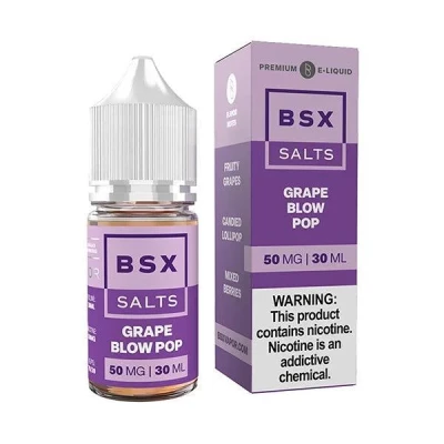Grape Blow Pop - BSX Series Glas Salt 30mL